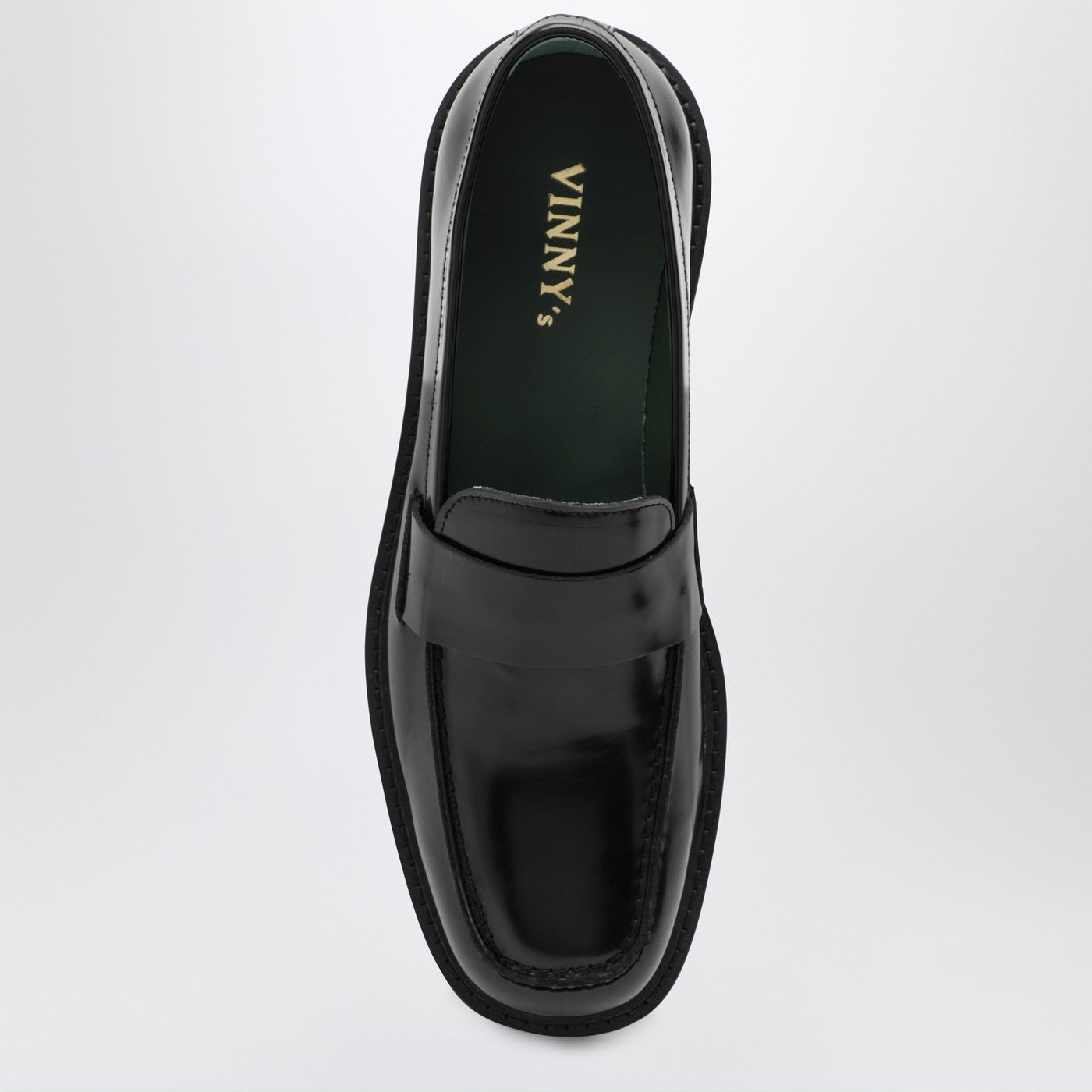 Mocassins Peeters noirs en cuir