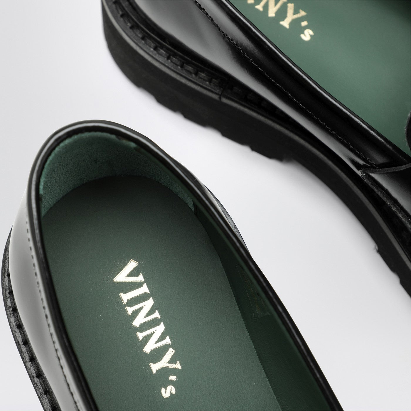 Mocassins Peeters noirs en cuir