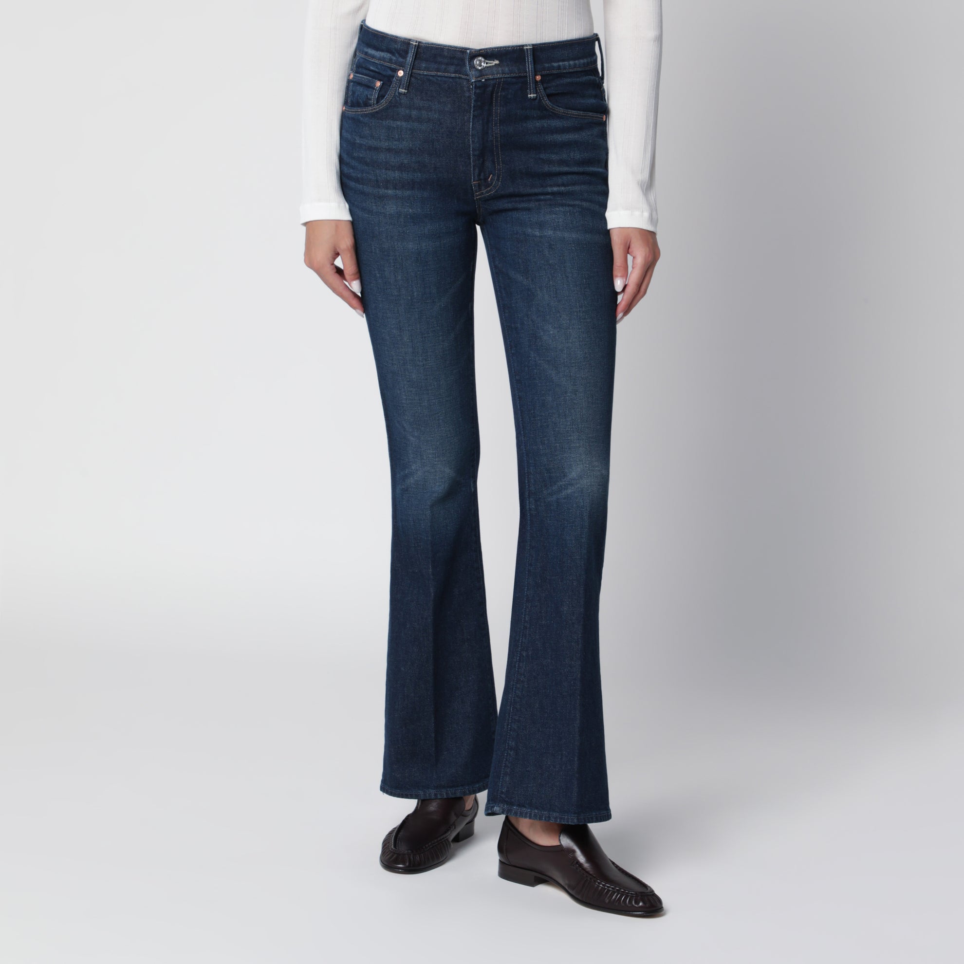 Jeans The Weekender blu scuro effetto slavato