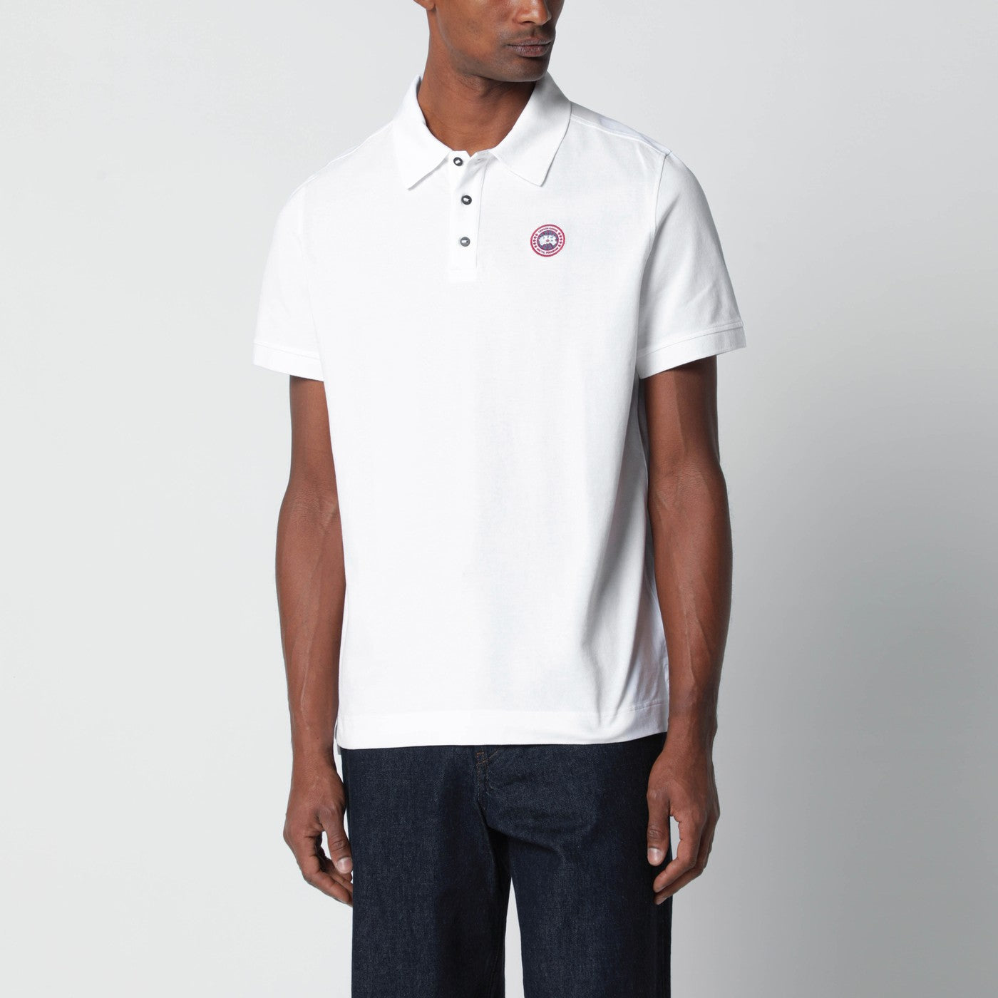 T-shirt couleur poudre en coton