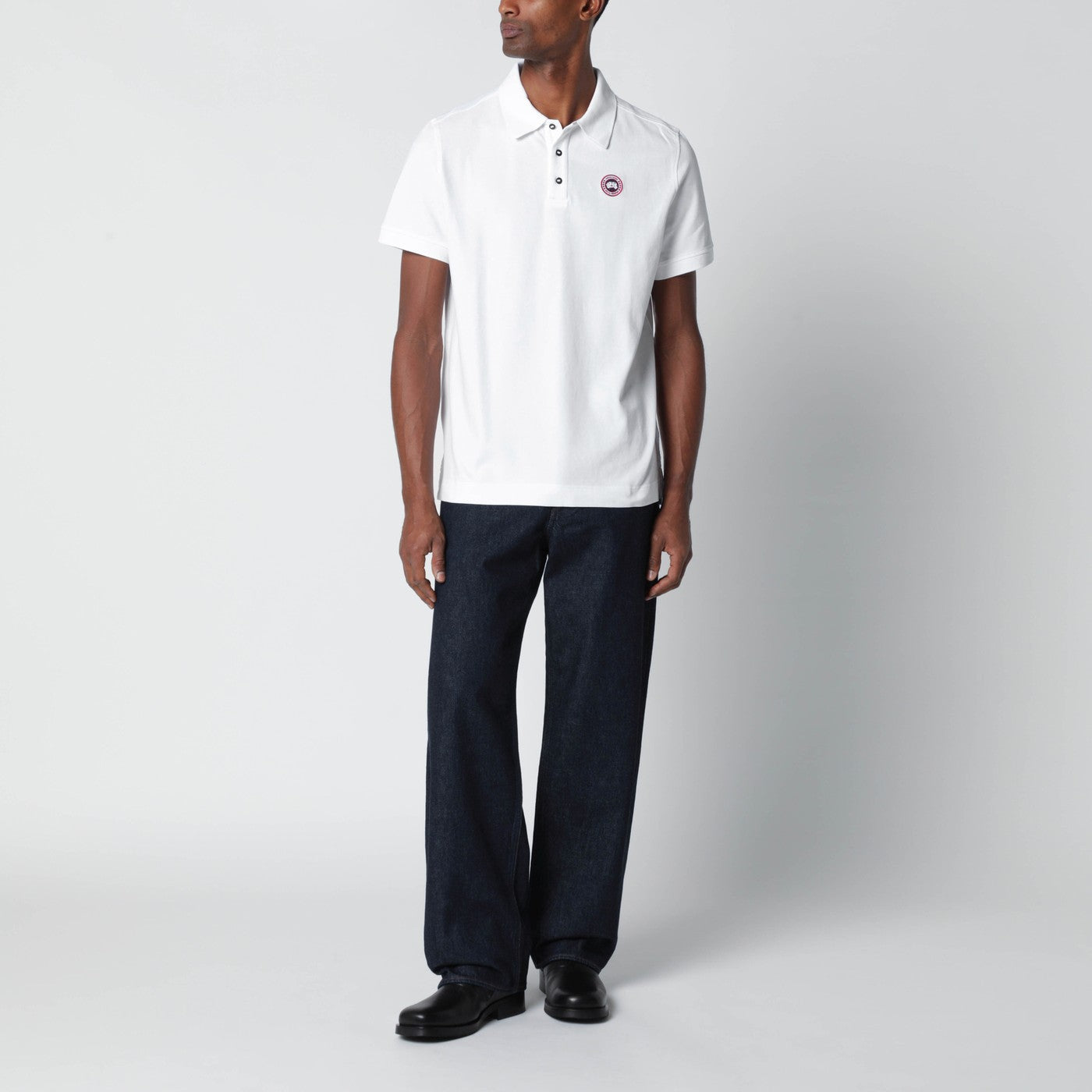T-shirt couleur poudre en coton
