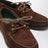 Brown Boat Shoe In Suede
