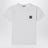 T-shirt blanc avec patch logo