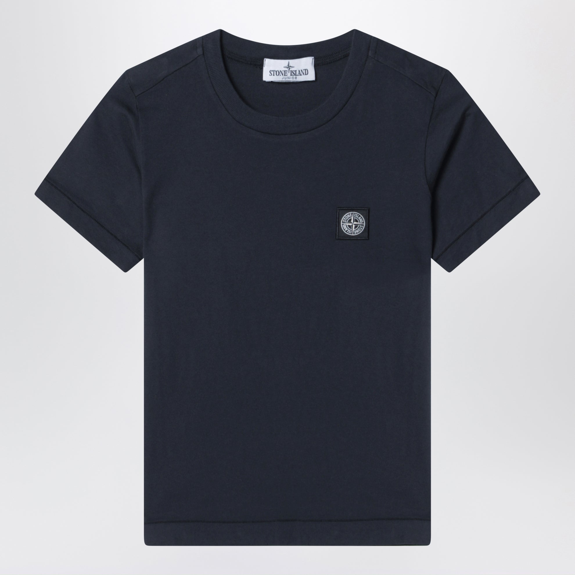 T-shirt bleu marine avec patch logo Compass