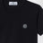 T-shirt noir avec patch logo Compass