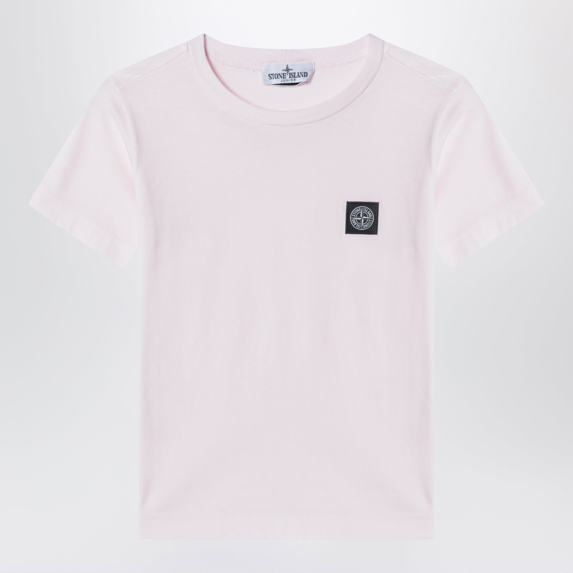 Rosa T-Shirt mit Compass-Logo-Patch