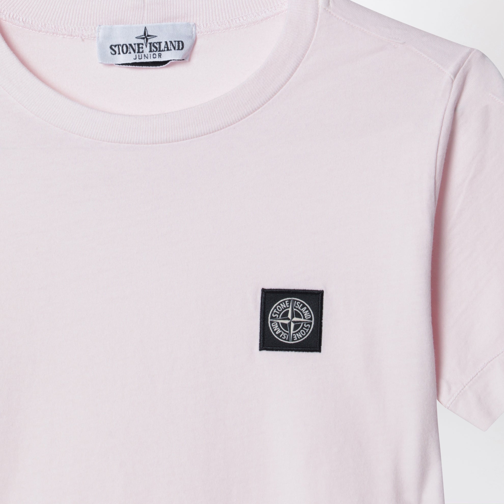 Rosa T-Shirt mit Compass-Logo-Patch