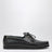 Black Boat Shoe In Leather