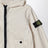 Giacca antigoccia con cappuccio beige chiara