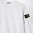 White cotton crewneck sweatshirt
