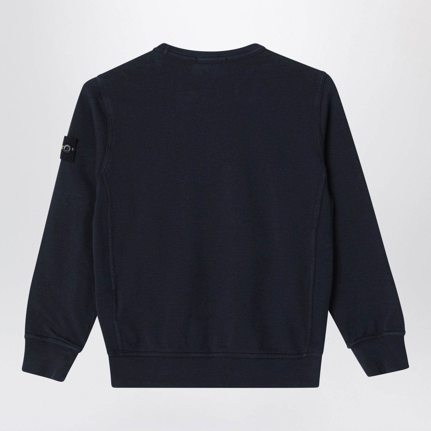 Navy blue cotton crewneck sweatshirt