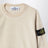 Light beige cotton terry sweatshirt