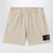 Shorts beige in ciniglia