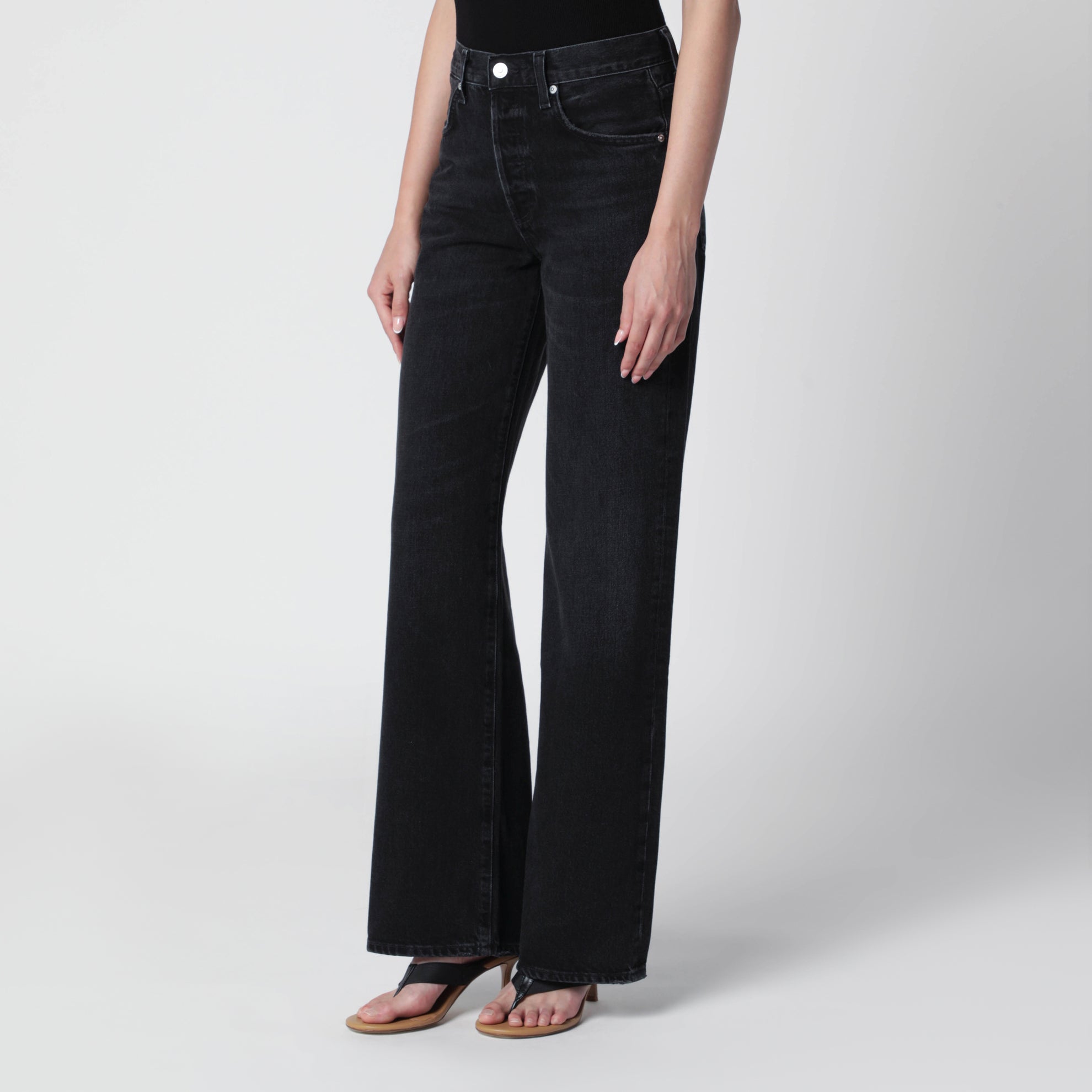Raine vintage-effect jeans
