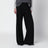 Gala black trousers in triacetate