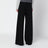 Gala black trousers in triacetate