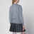 Cardigan Bea in misto cotone e cashmere grigio