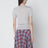 Light grey Bea wool and silk top