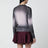 Cardigan à effet dégradé rose/noir