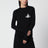 Schwarzer Pullover mit eingearbeitetem Orb-Logo