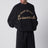Felpa Training 90s in cotone felpato nera