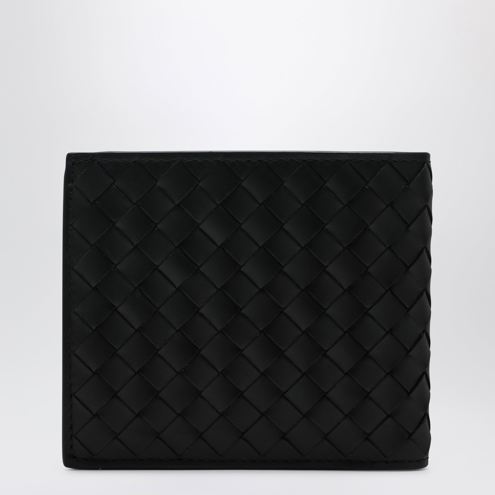 Black Intrecciato wallet