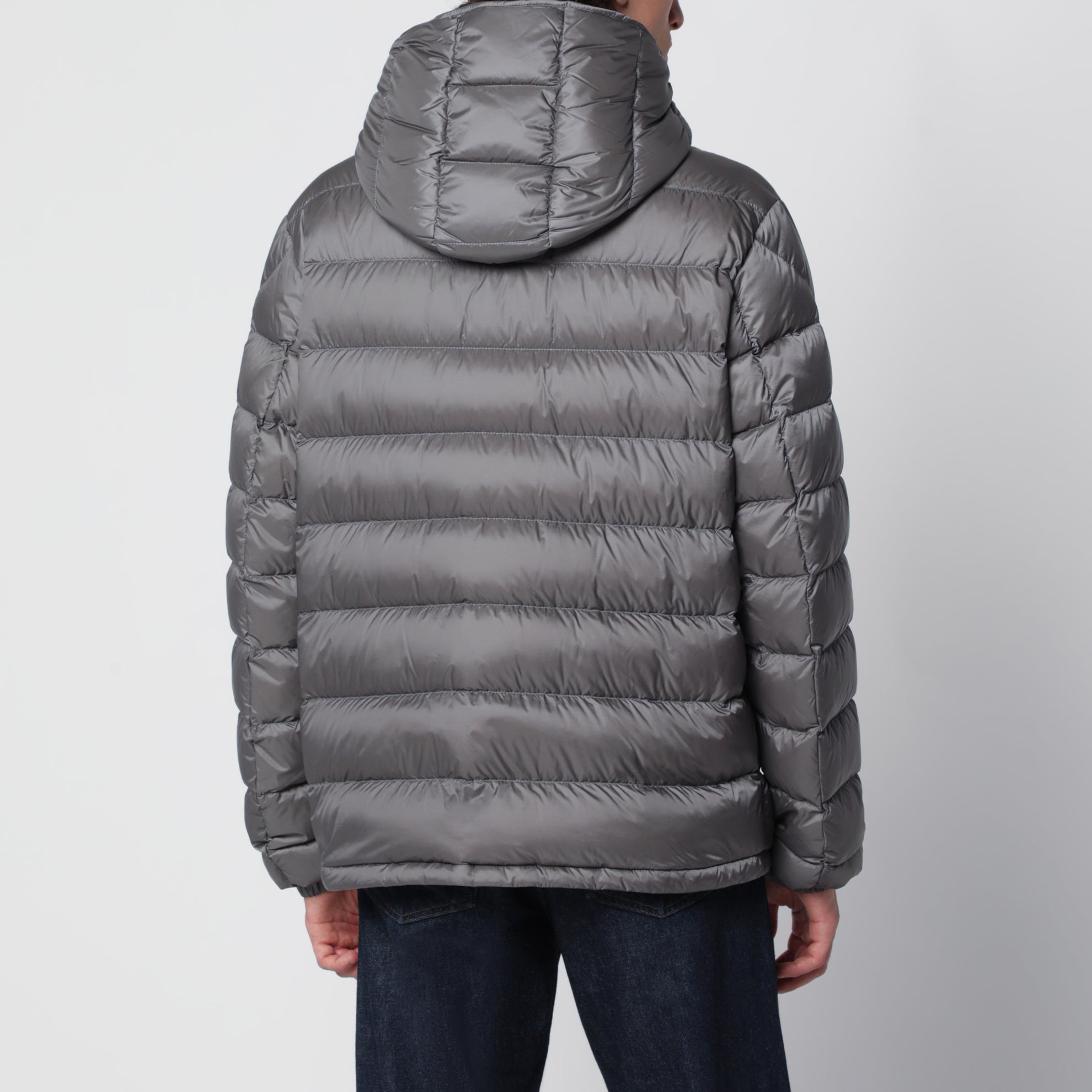 Short Verith down jacket in grey