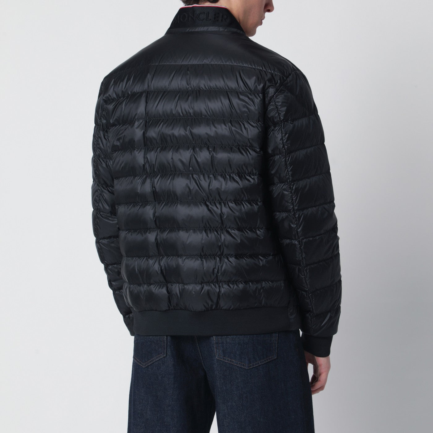 Black short Rigel down jacket