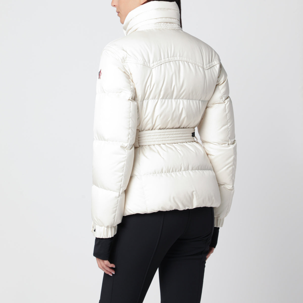 Veste de ski Karshi blanche en polyester