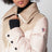 Pink Blainville down-filled ski jacket