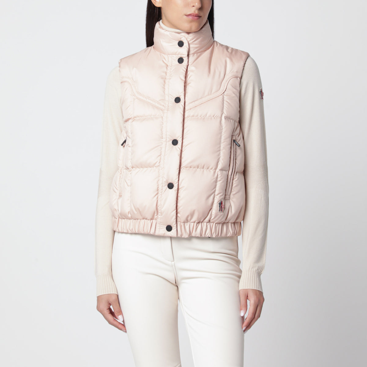 Doucy pink polyester vest