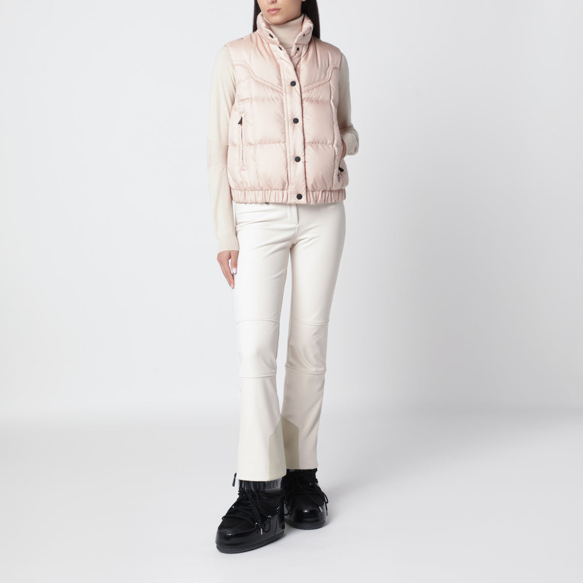 Doucy pink polyester vest