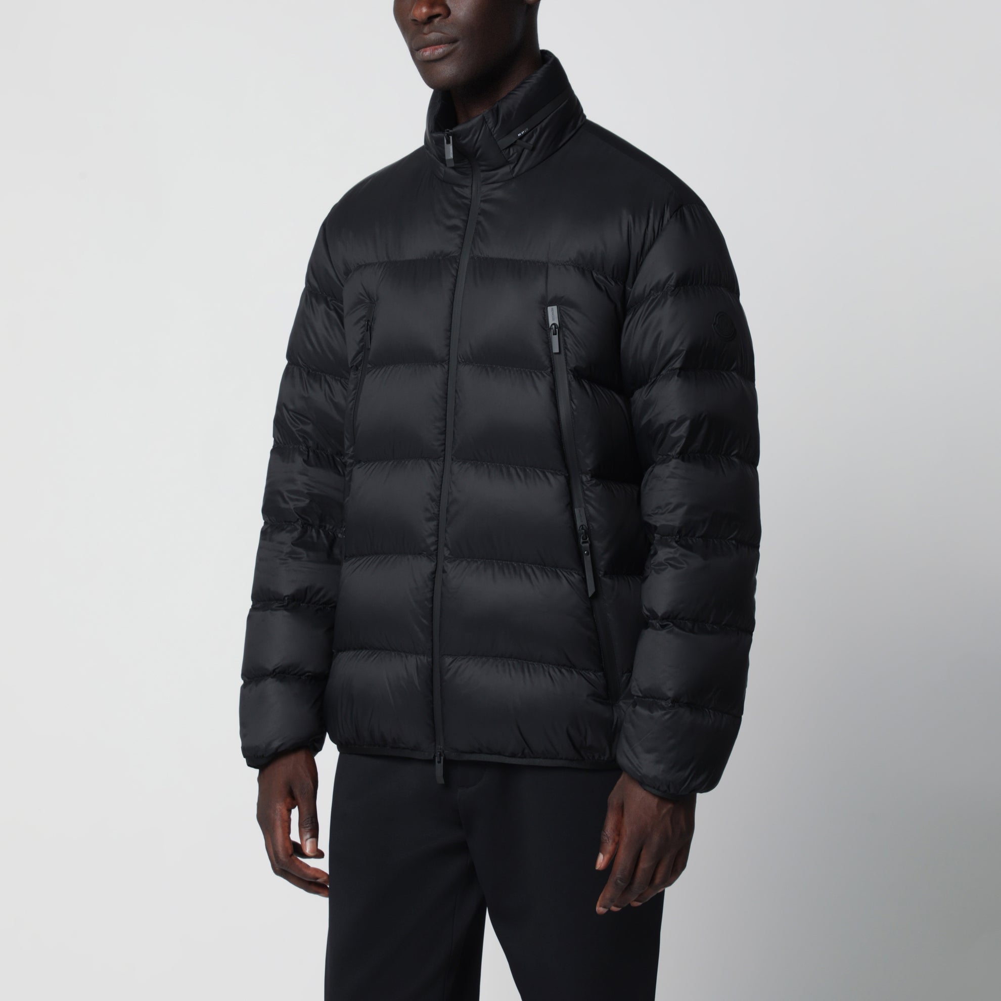 Black Dalalven short down jacket