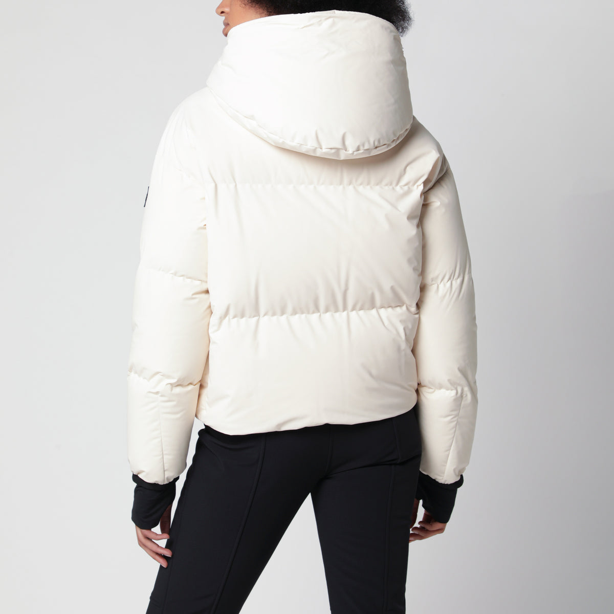 Ivory Allesaz padded ski jacket