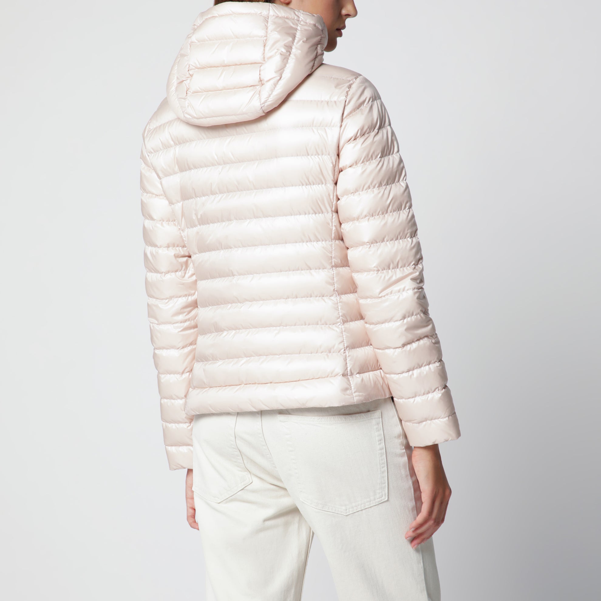 Piumino Igelhood  in longue saison rosa chiaro