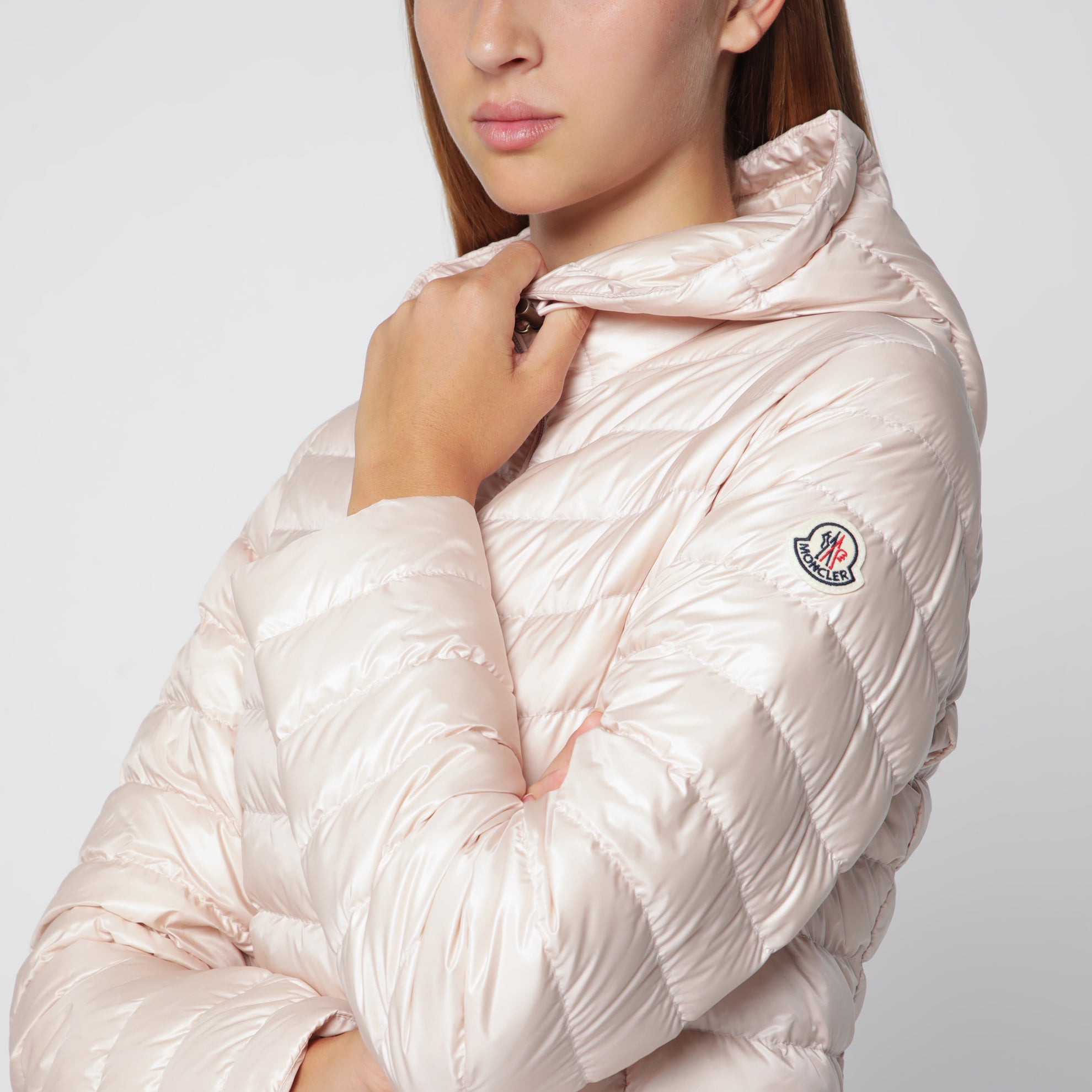 Piumino Igelhood  in longue saison rosa chiaro