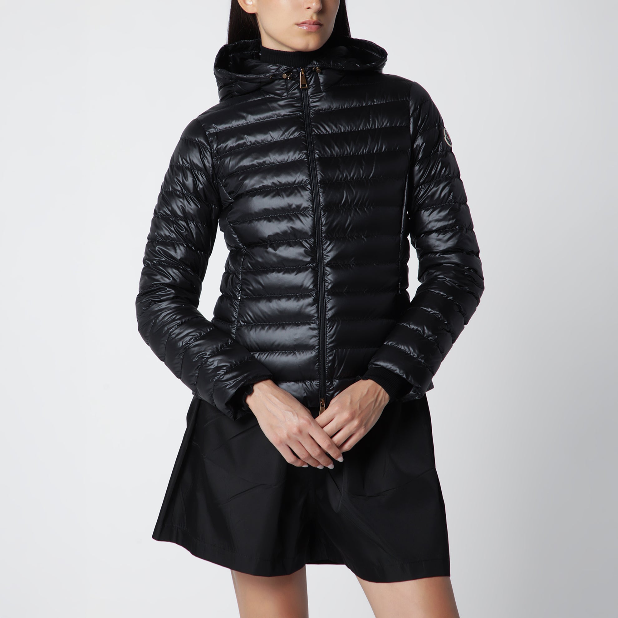 Piumino Igelhood  in longue saison nero