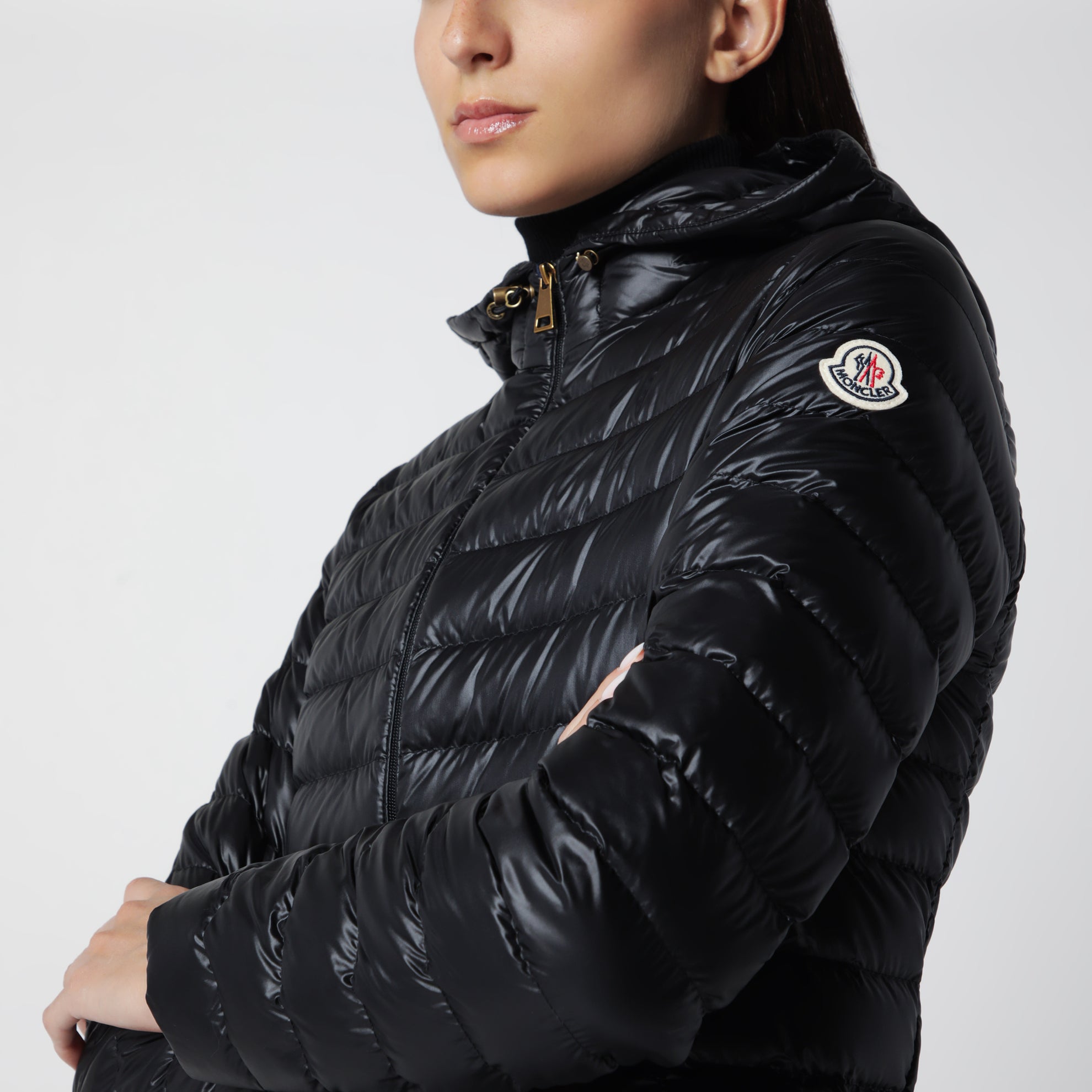 Piumino Igelhood  in longue saison nero