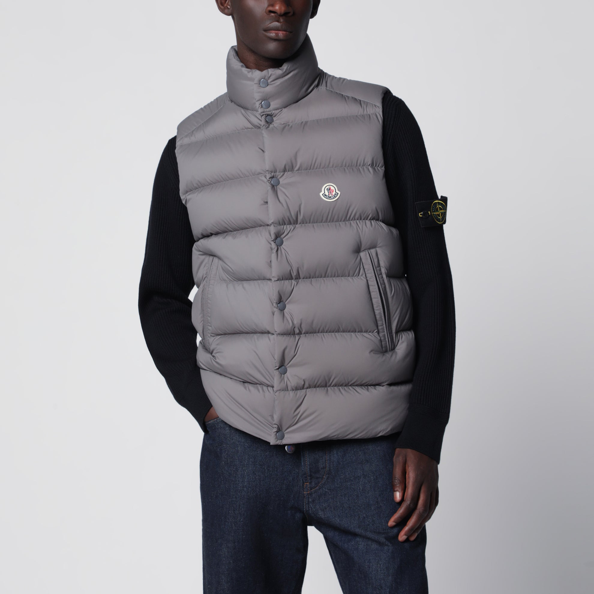 Grey Tibb padded vest