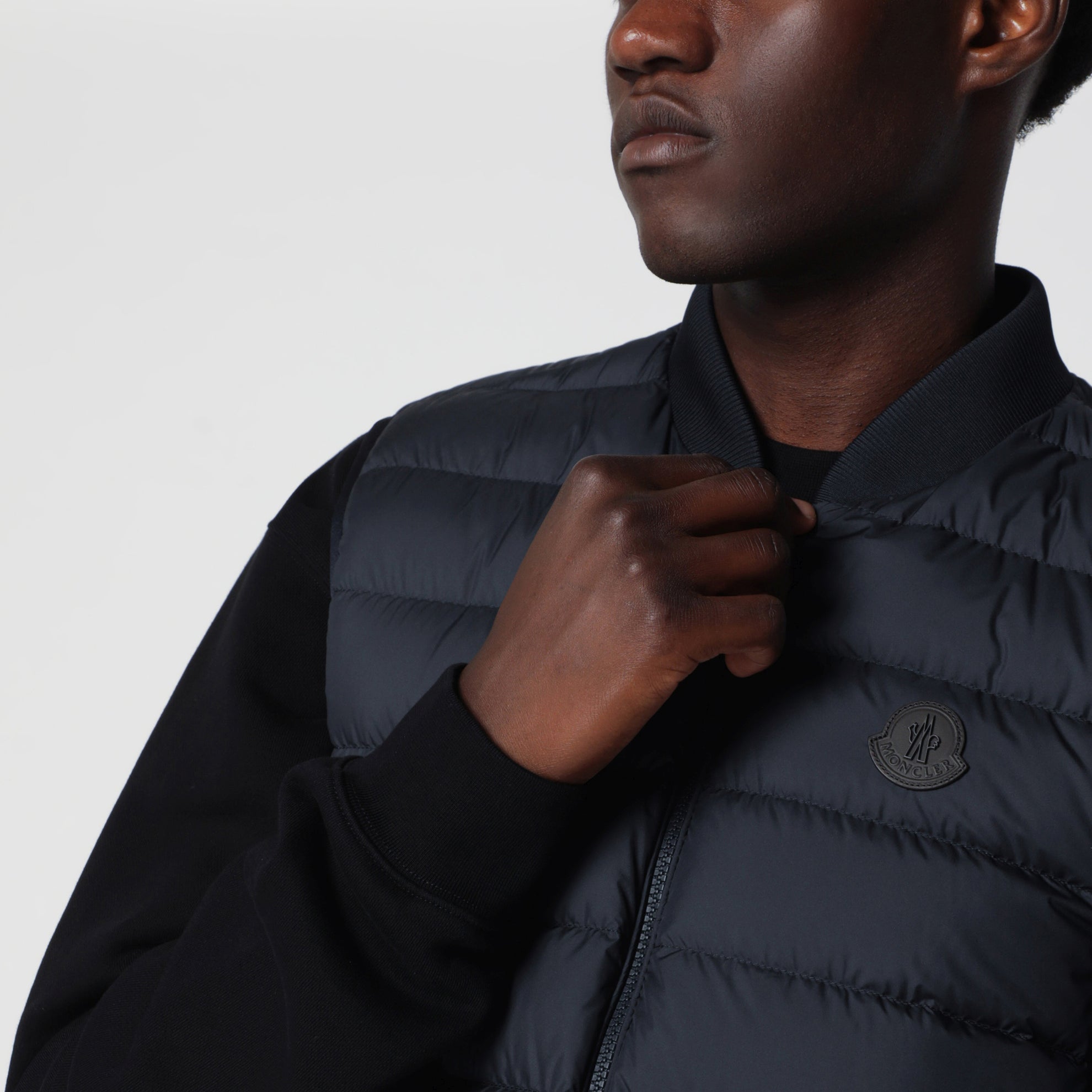 Gilet Froissel trapuntato blu