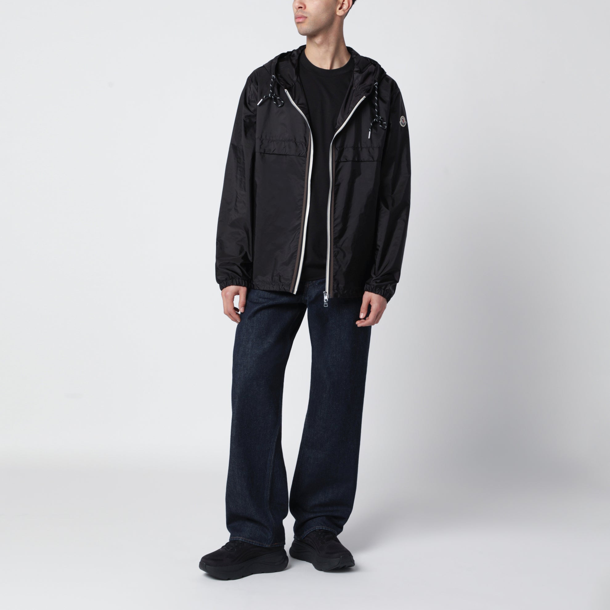 Veste à capuche Nidge noire