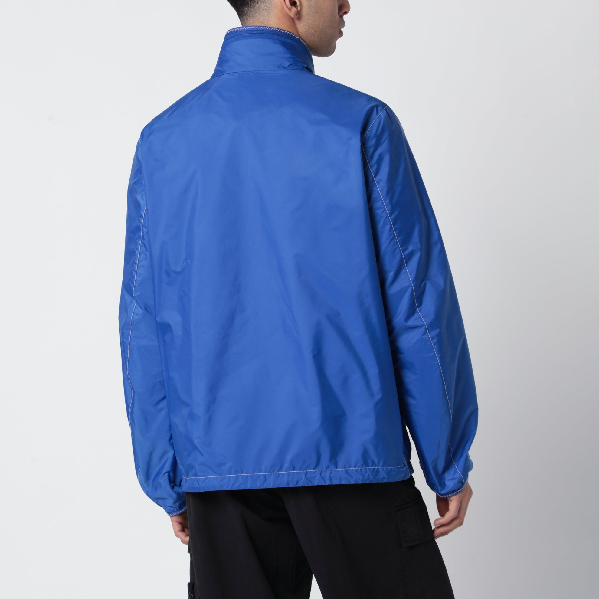 Arrakis Rainwear-Jacke blau mit abnehmbarer Kapuze