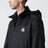Arrakis rainwear jacket in black with removable hood