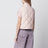 Biois padded vest pink with geometric quilting