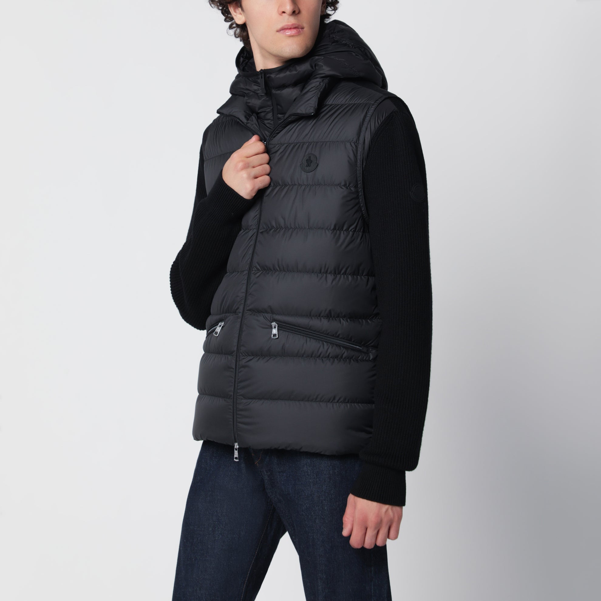 Treompan Steppweste schwarz aus Polyester