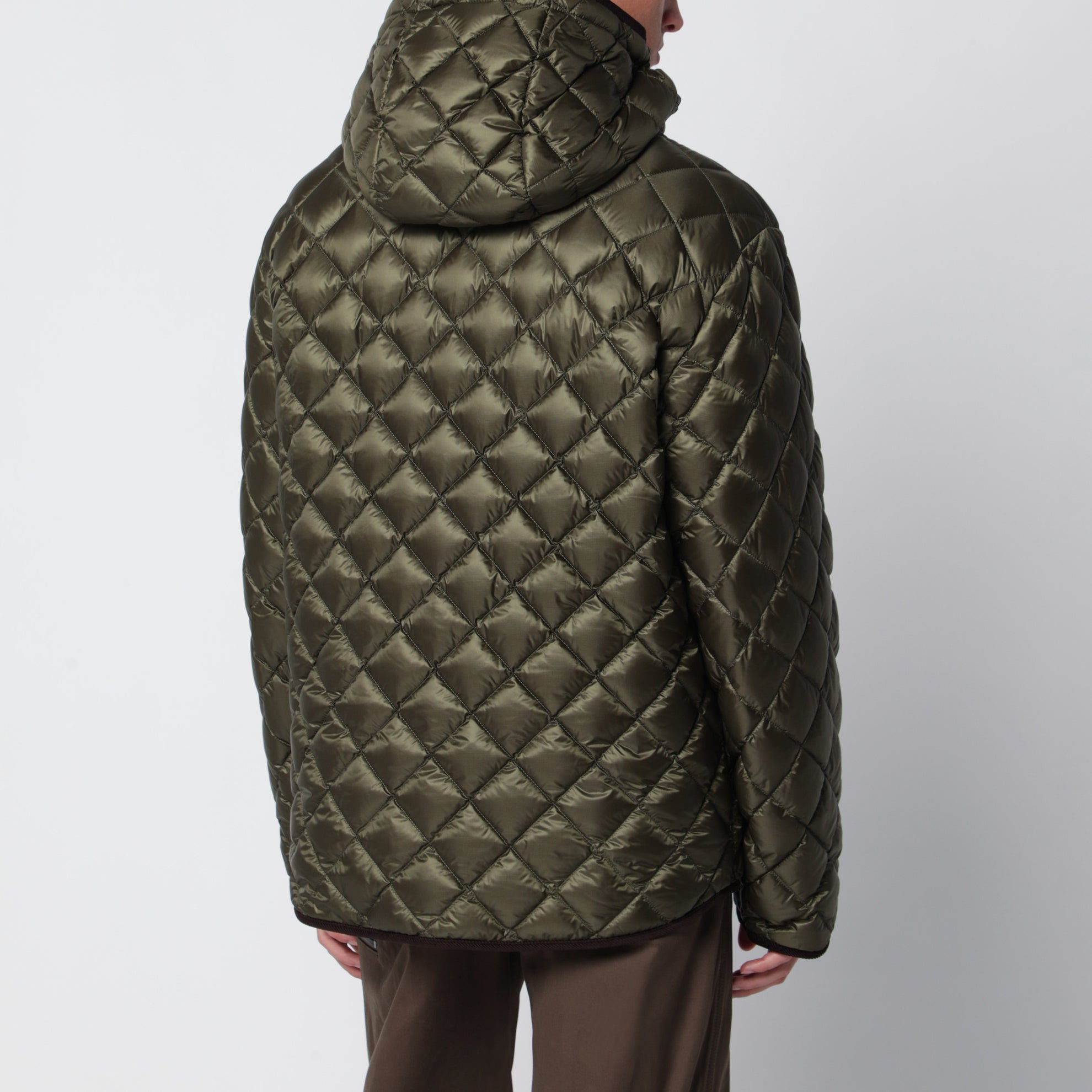 Olive green reversible jacket