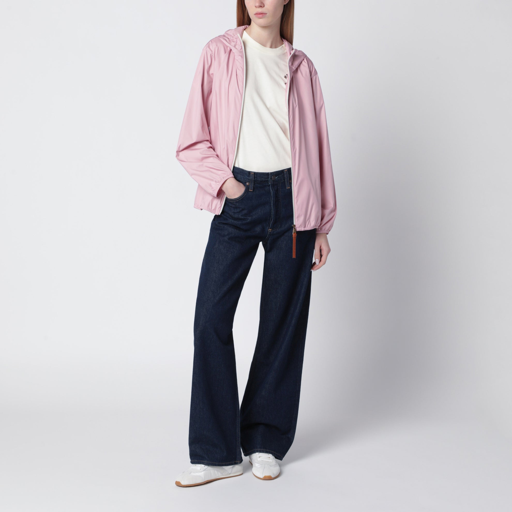 Veste à capuche Fegeos rose