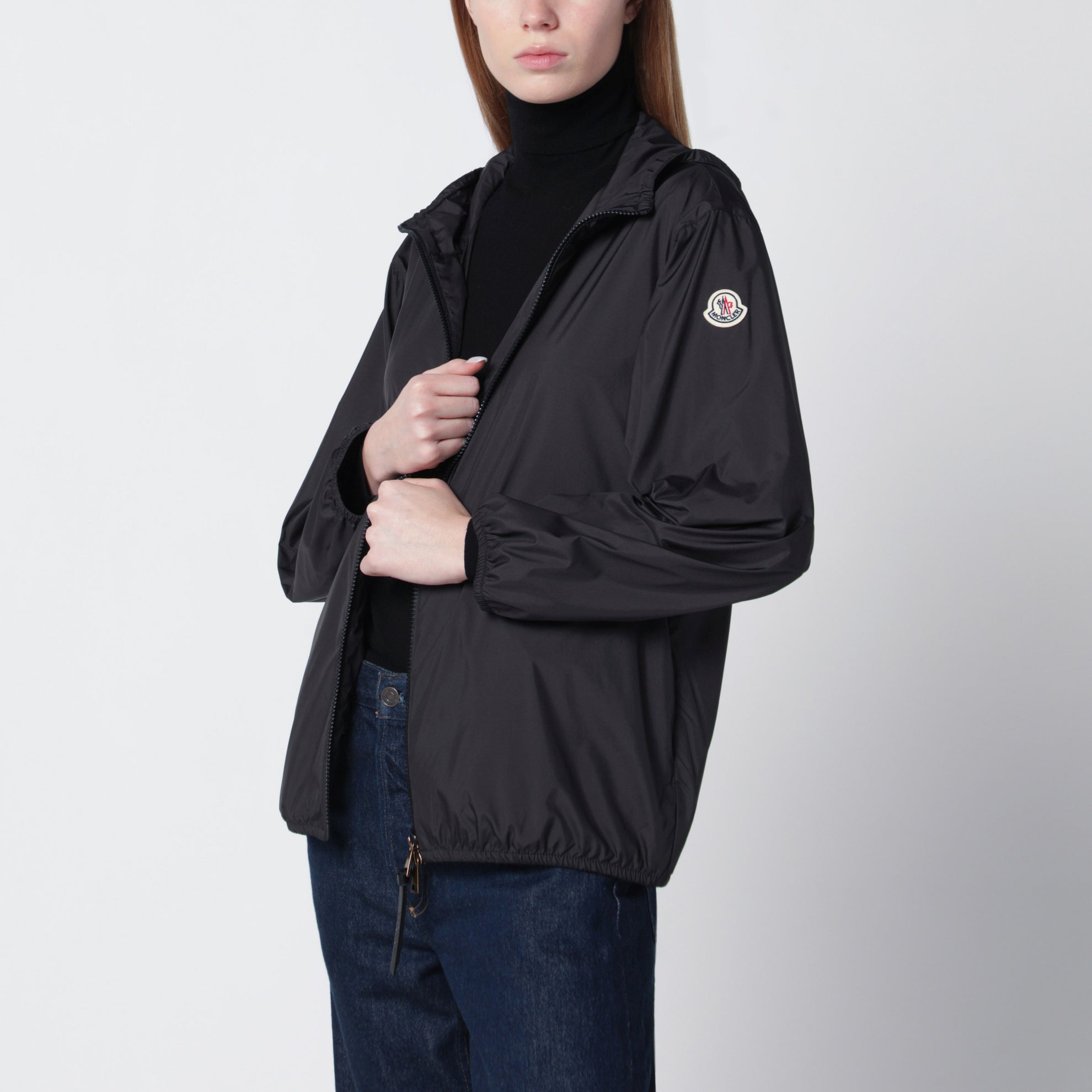 Veste à capuche Fegeos noire