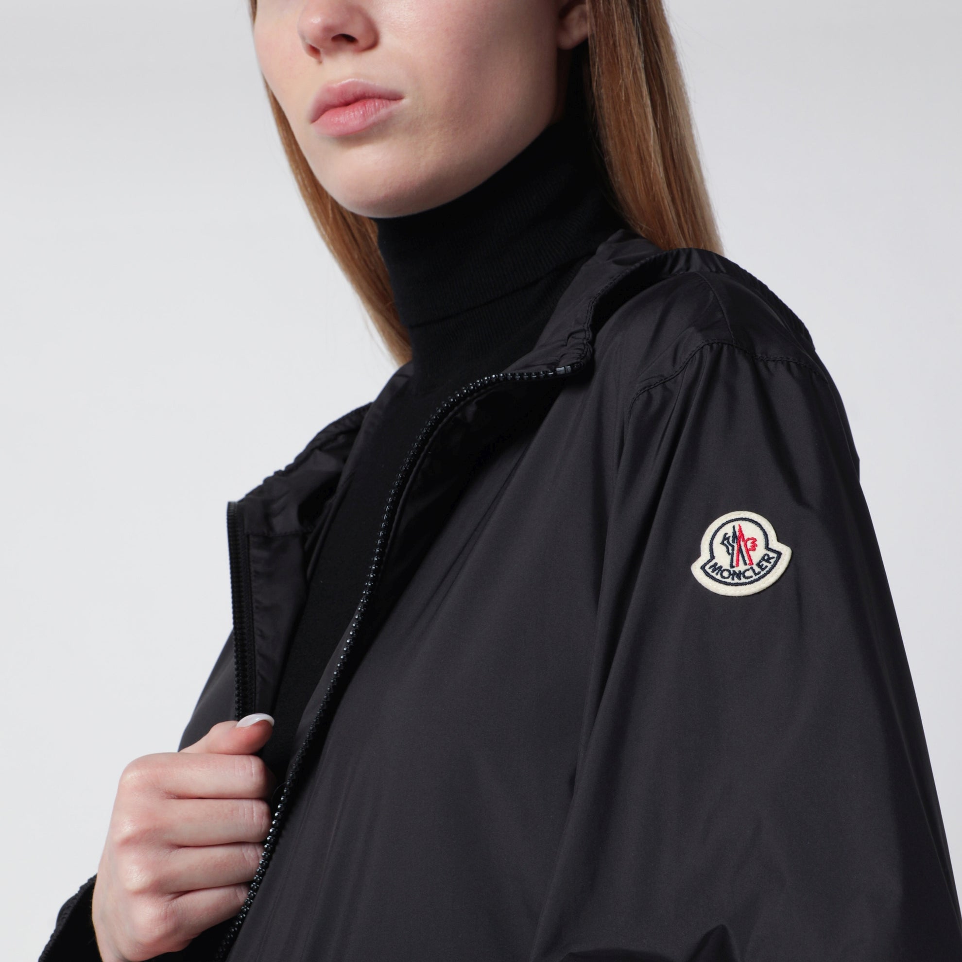 Veste à capuche Fegeos noire