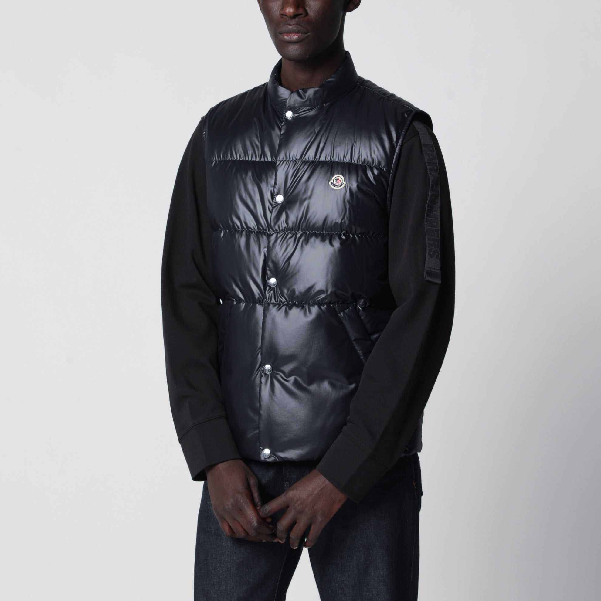 Gilet rembourré en duvet Restigo bleu marine